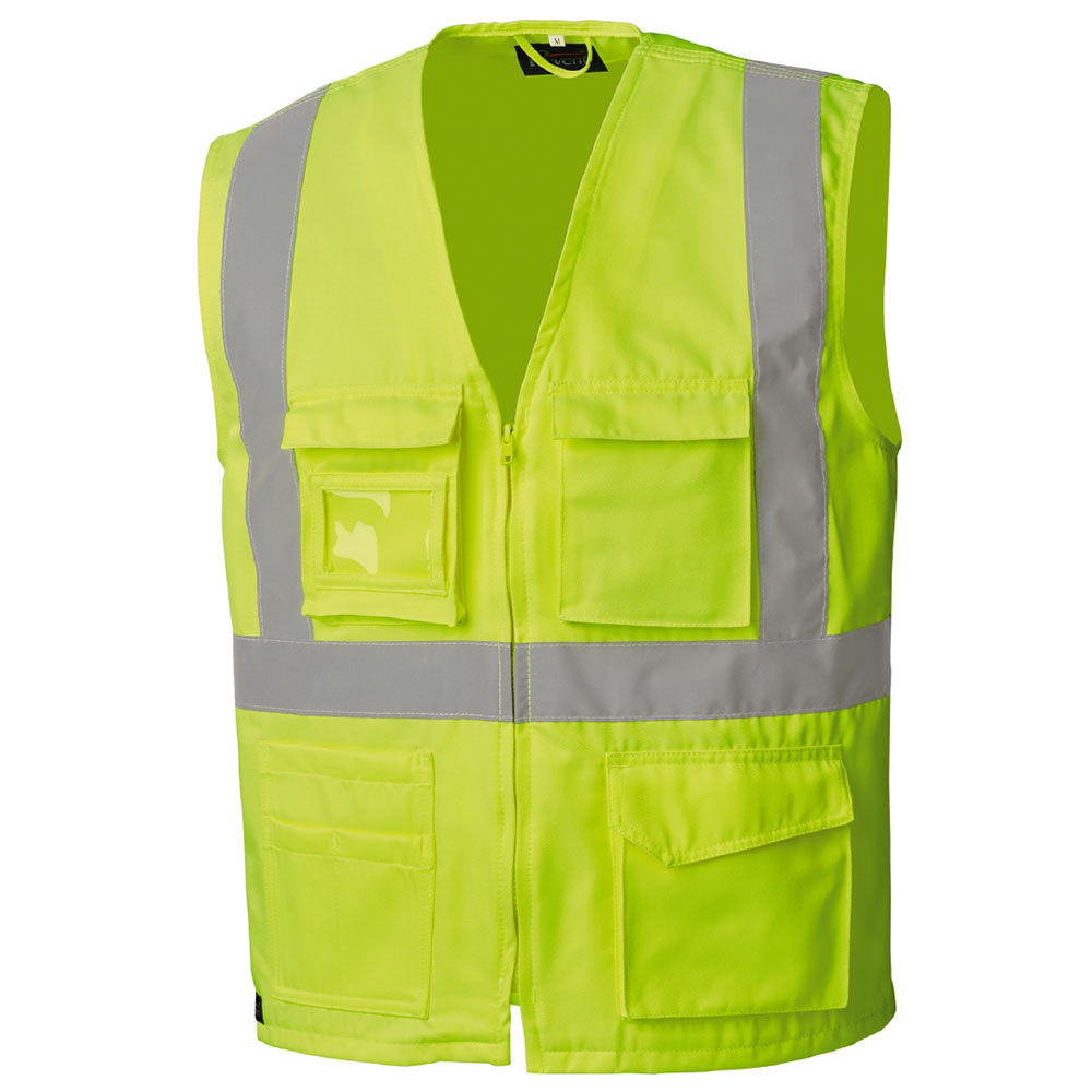 Warnschutzweste mit Handytasche