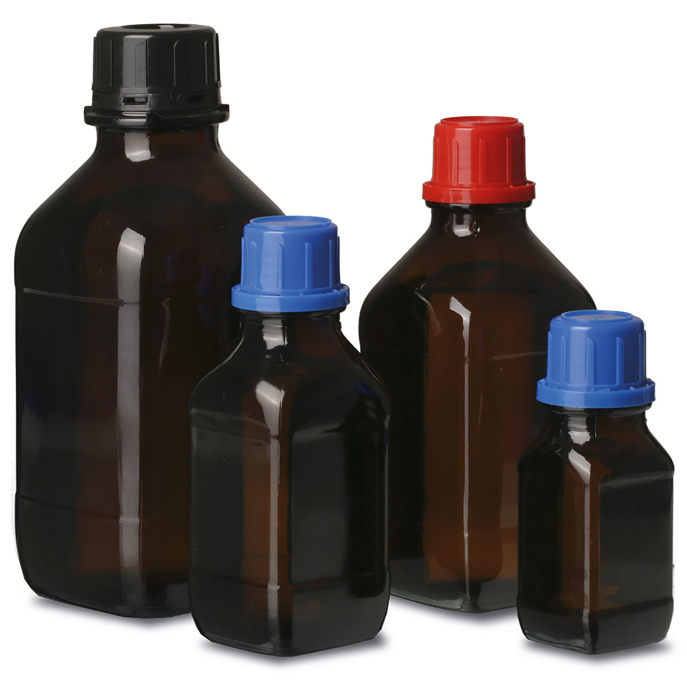 Enghalsflaschen braun