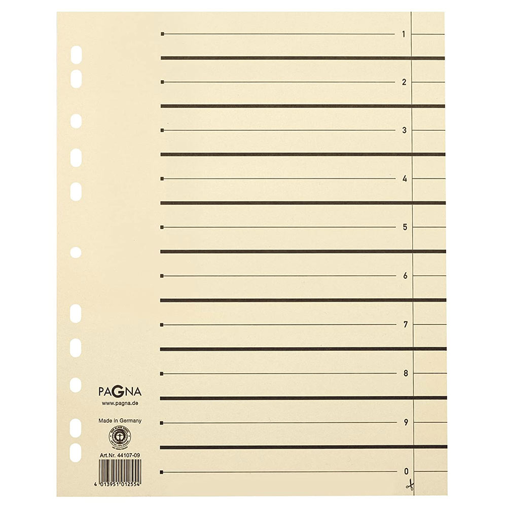 PAGNA Trennblätter