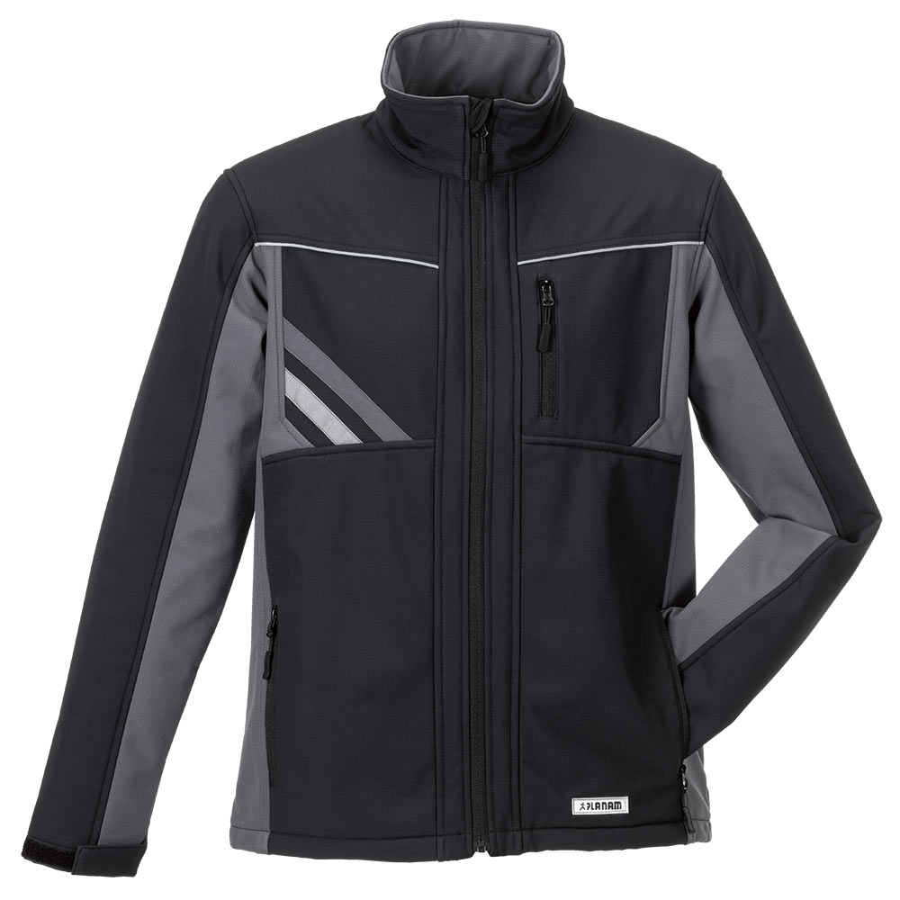 PLANAM Softshelljacke Highline schwarz